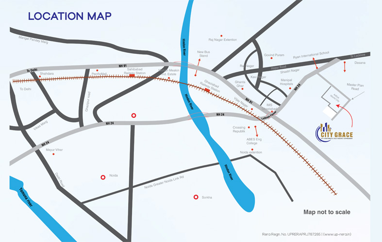 Himalya City Center Location map